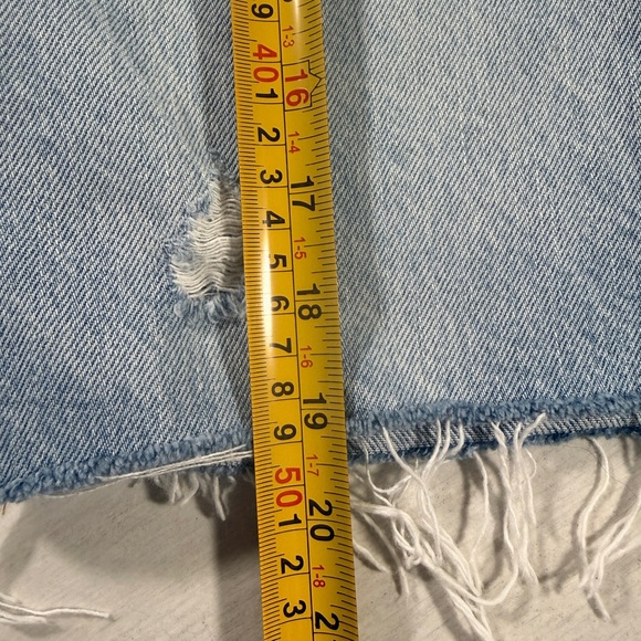 NWT Levi’s Premium 502 Women High Rise ‘90s Style Shorts Size 28 - Picture 14 of 16